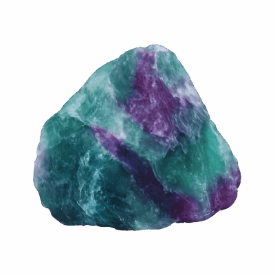piedra fluorita en bruto