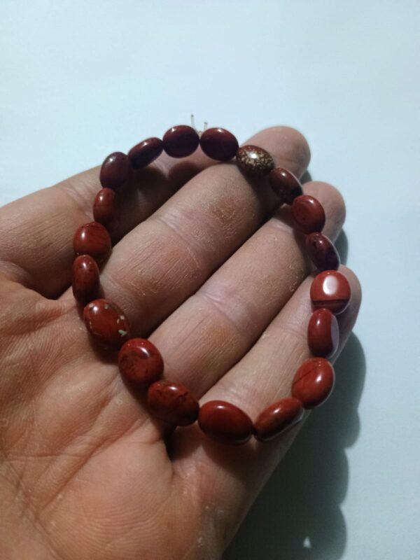 Pulsera de Jaspe Rojo | Protección, Energía y Equilibrio - Image 3